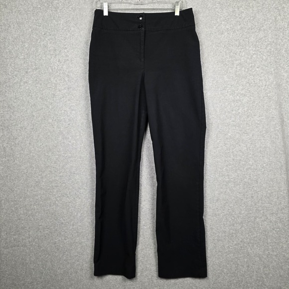 Shape FX Pants - Shape FX Newport News Pants Womens 13 Black‎ Stretch Dress Career Straight Leg